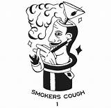 Smokers Cough Sampler sketch template