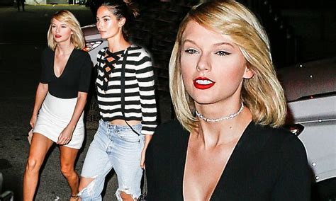 Taylor Swift Has A Girls Night Out With Friend Lily Aldridge In New