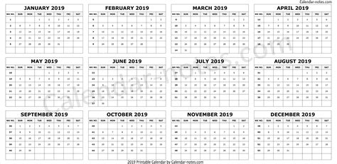 yearly calendar  week numbers breaking news calendar