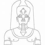 Coloring Pharaoh Egyptian Sarcophagus Tutankhamun Pages Drawing Cleopatra Egypt Ramses Ii Drawings Statue Amenhotep Children Kids Getcolorings Countries Getdrawings Queen sketch template