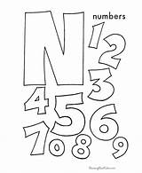 Coloring Pages Number Toddlers Numbers Preschool Learning Kindergarten Comments sketch template