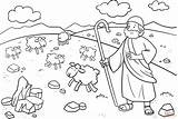 Coloring Bible Moses Midian Pages Comic Characters Exodus Para Colorear Svg Rebaño Rock Clipart Drawing Printable sketch template