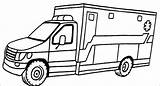 Coloring Ambulance Pages Ems Van Printable Drawing Getdrawings Color Getcolorings Colorings sketch template