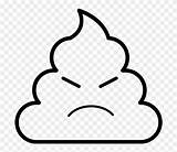Emoji Poop Pngfind sketch template