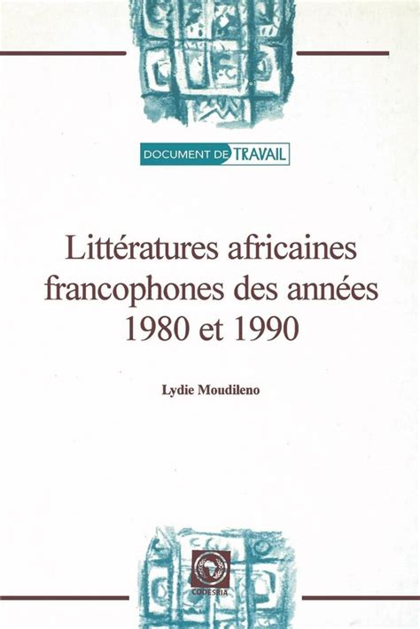 african books collective litteratures africaines francophones des