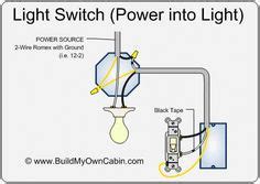 power  light   switch wiring diagram woodshop ideas pinterest diagram