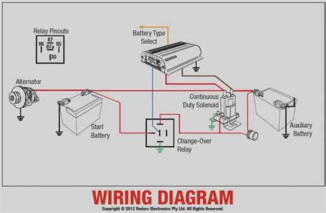 latest red arc dual battery system wiring diagram redarc bcdclv dual battery isolator system