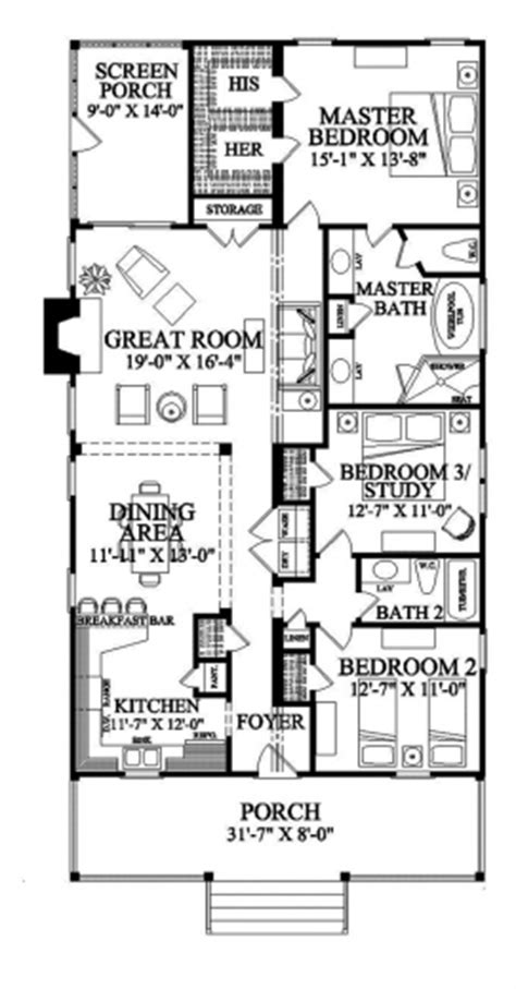 inspiring  ideas  narrow house plans  pinterest narrow lot  bedroom house plan