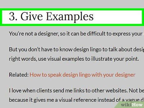 give design feedback  steps  pictures wikihow