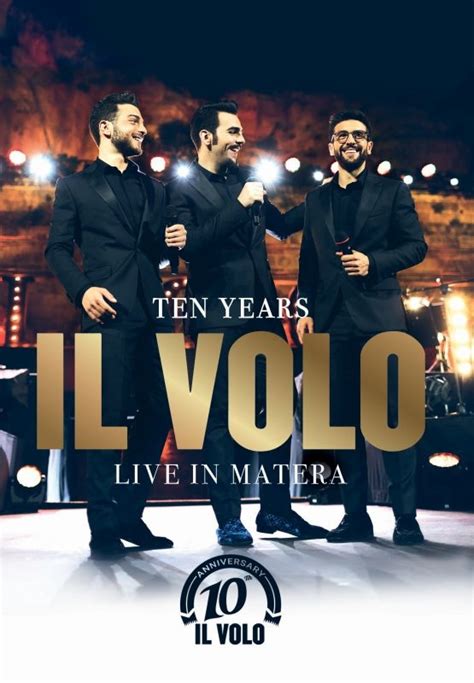 10 Years Live In Matera Il Volo Hmvandbooks Online 19075984759