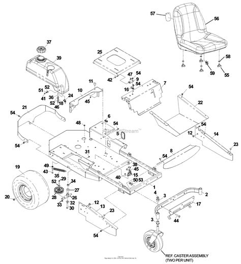 husqvarna model rz parts diagram