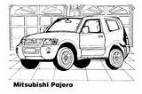 Mitsubishi Colorare sketch template