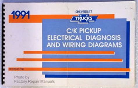 chevy   truck electrical diagnosis manual wiring diagrams