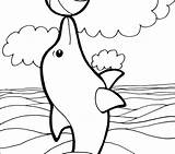 Dolphins Miami Drawing Getdrawings Coloring Pages sketch template