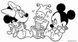 Mickey Coloring Minnie Mouse Baby Pages Disney Drawing Pluto Babies Drawings Goofy Az Para Colorear Coloriage Dibujos Google Desenho Bake sketch template
