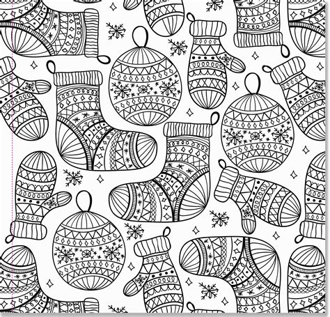 intricate christmas coloring pages coloring home