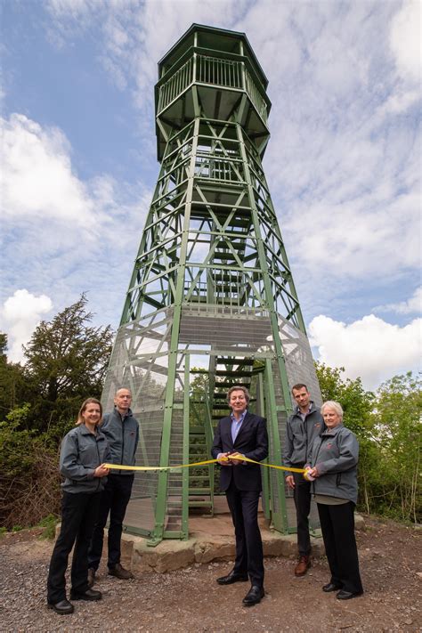 historic lookout tower  opens   restoration