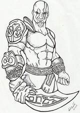 Kratos Pages Pintar Wesley Coloringcity Character Marã Tops Soham Singh Goku Riyadi Janey Hernandez Deus Sponsored sketch template