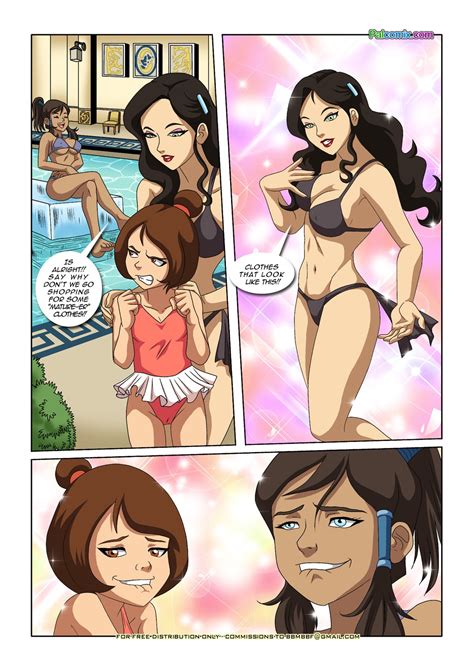 [palcomix] girls night out the legend of korra porn