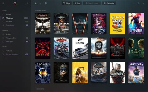 gog galaxys upcoming update      pc gaming client
