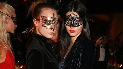 kendall jenner flashes her butt again in lacy two piece at masquerade