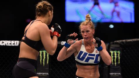 Ronda Rousey Vs Holly Holm Rematch Ufc Champion Fighting