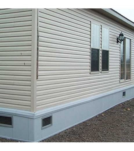 complete mobile home insulated skirting package