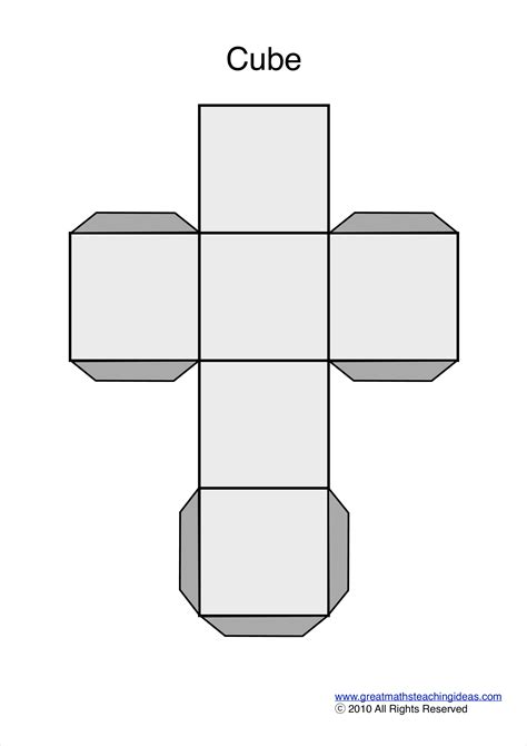 kostenloses  cube template