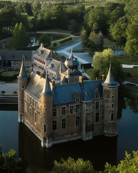 kasteel van cleydael cleydael castle   beautiful castles  belgium