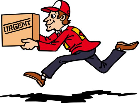 delivery company icon images cartoon fast delivery courier