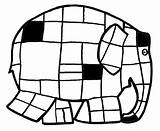 Mondriaan Mondrian Piet Elmer Kleurplaten Tekening Vlinder Elefante Knutselen Cuadros sketch template