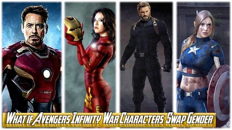 Lady Avengers Infinity War Characters What If Marvel Avengers 3