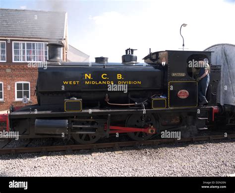 ncbnational coal board locomotive spitfire  ludborough station