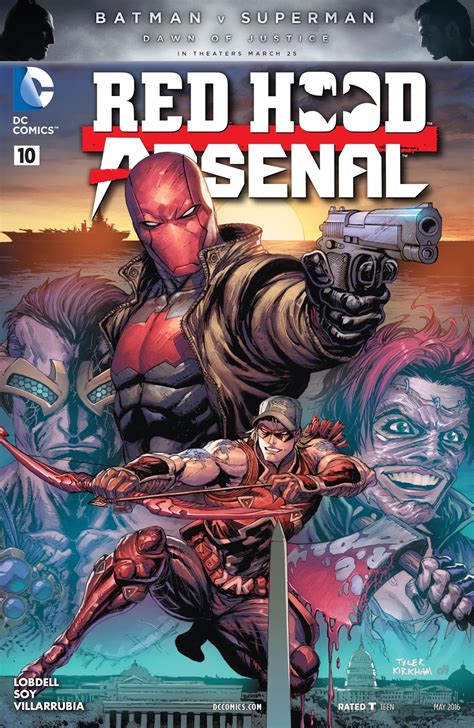 weird science dc comics red hood arsenal 10 review and