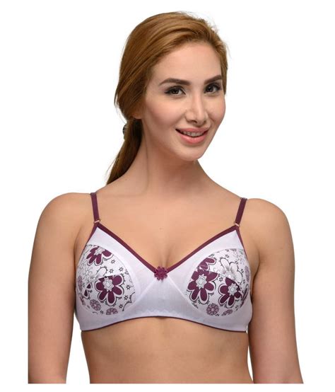 buy admirable beauty white cotton bras online at best prices in india