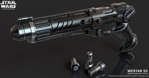 artstation westar  heavy blaster pistol