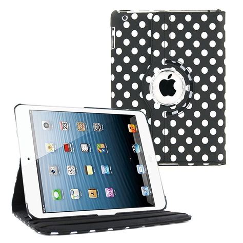 ipad air   st gen case kiq pu leather folio swivel rotating protective fitted multi view