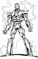 Coloring Pages Quicksilver Getdrawings Avengers sketch template