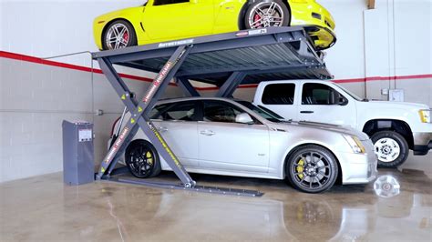 car lift  home garage  ceiling bios pics