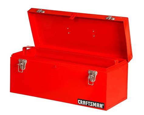 craftsman toolbox   steel handbox storage chest organizer