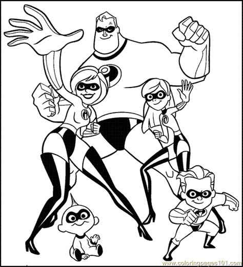 coloring pages incredibles coloring pages  cartoons