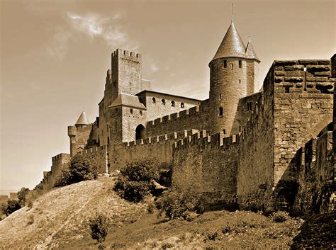 images gratuites batiment chateau france chateau fortification tours ruines carcassonne