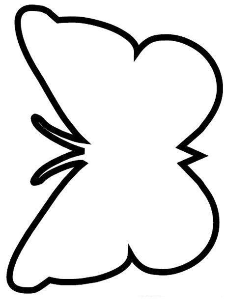 butterfly coloring pages  kids butterfly template butterfly