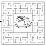 Wedding Kids Coloring Activity Book Parable Maze Pages Banquet Clip Activities Great Table Kiddos Puzzles Games Printable Cake Feast Becoming sketch template