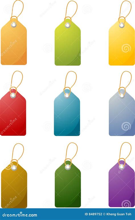 blank price tags stock photography image