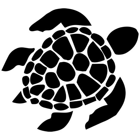 sea turtle outline  sea clipart silhouette alcohol ink art community