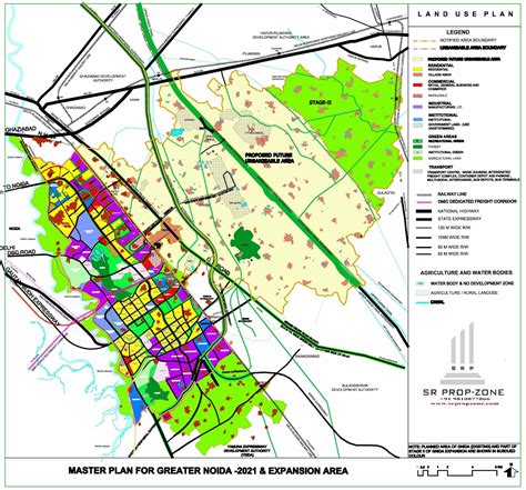 greater noida extension master plan hd quality map industry seller