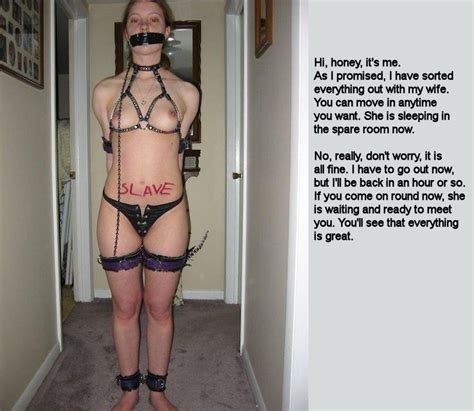 submissive slave slut wives captions