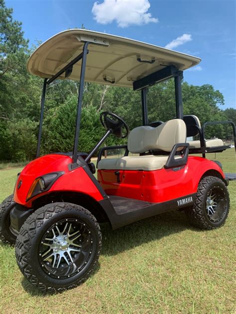 minor blemishes  yamaha drive gas golf cart  golf carts  sale