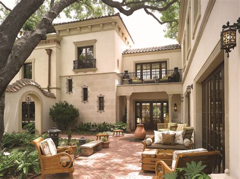 exterior spanishstylehomes spanish style homes courtyard house plans mediterranean homes